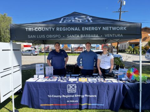 Sustainability Division and VCREA staff at City of Fillmore Earth Day Event
